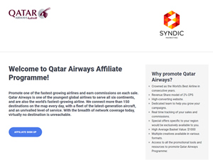 Qatar Airways Affiliate Program