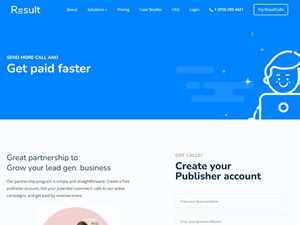 ResultCalls Publisher Network