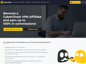 CyberGhost VPN Affiliate Program