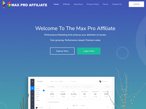 Max Pro Affiliate