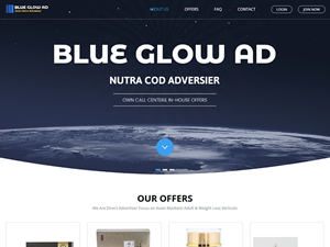 Blue Glow Ad