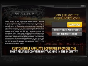Society Invite